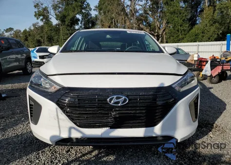 2017 Hyundai Ioniq Blue from USA, damaged, VIN KMHC65LC7HU039313